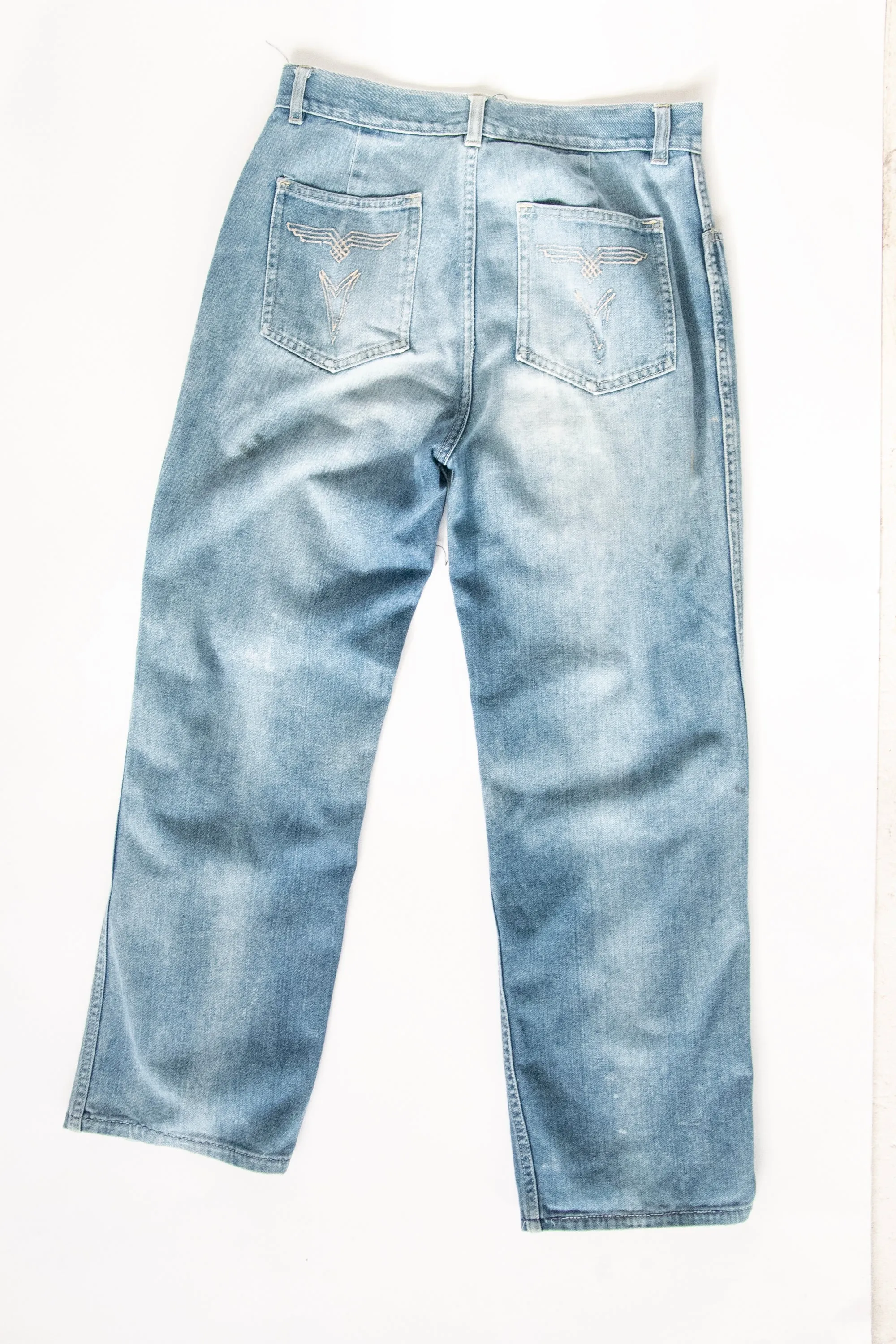 1970s Jeans Cotton Denim 29" x 27"