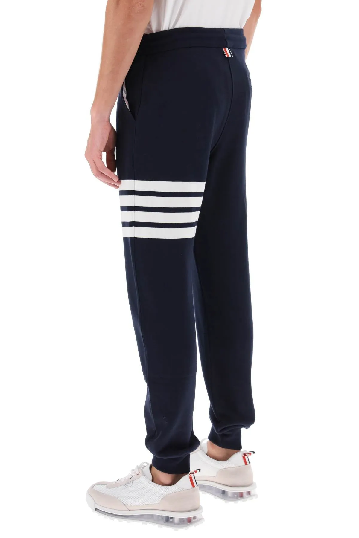 4-bar sweatpants MJQ008H 00535 NAVY