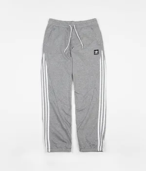 Adidas Insley Sweatpants - Medium Grey Heather / White