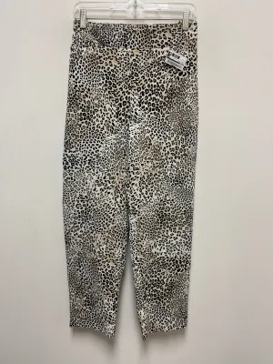 Animal Print Pants Dress Chicos, Size 14