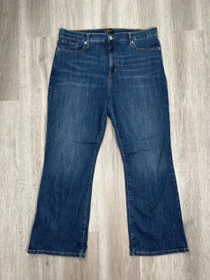 Blue Denim Jeans Boot Cut Banana Republic, Size 16