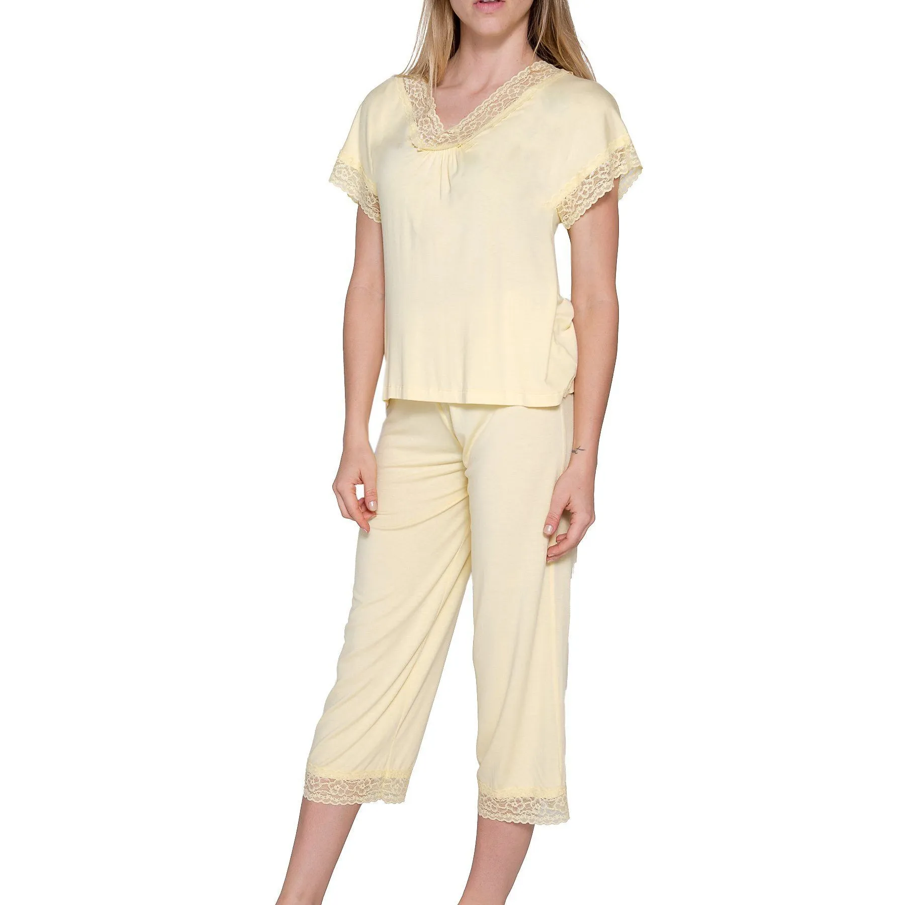 Carla Pajama Set - Butter