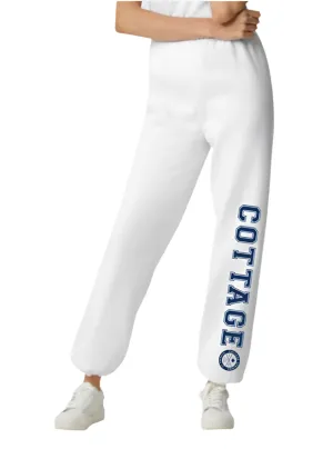 Cottage Club Sweats - White