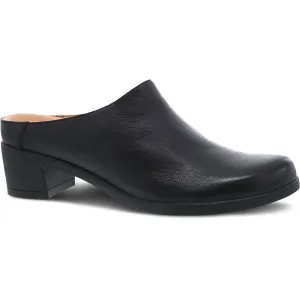 Dansko Carrie Mule - Black Burnished Nubuck