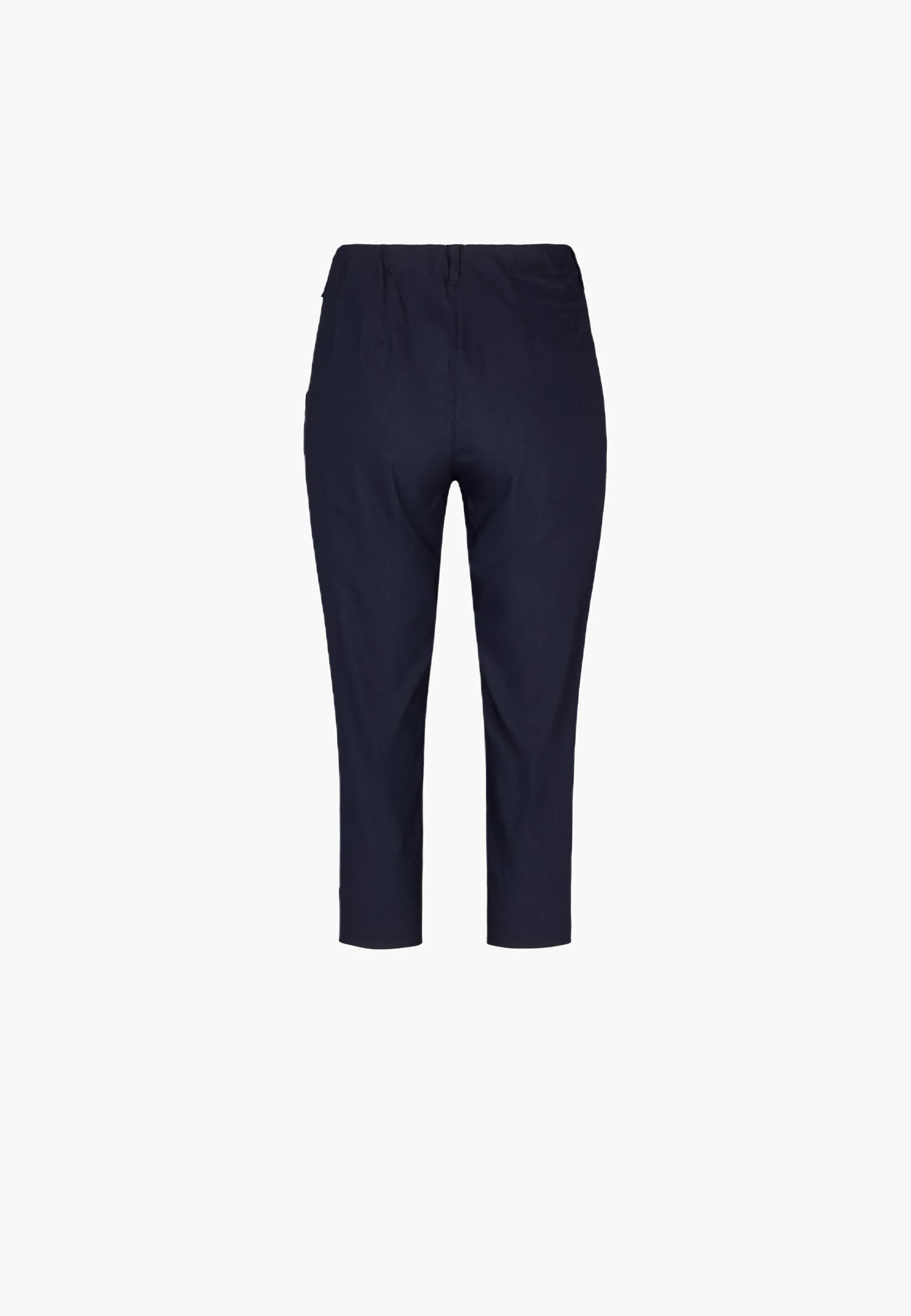 Elizabeth Slim Capri Medium Length - Navy