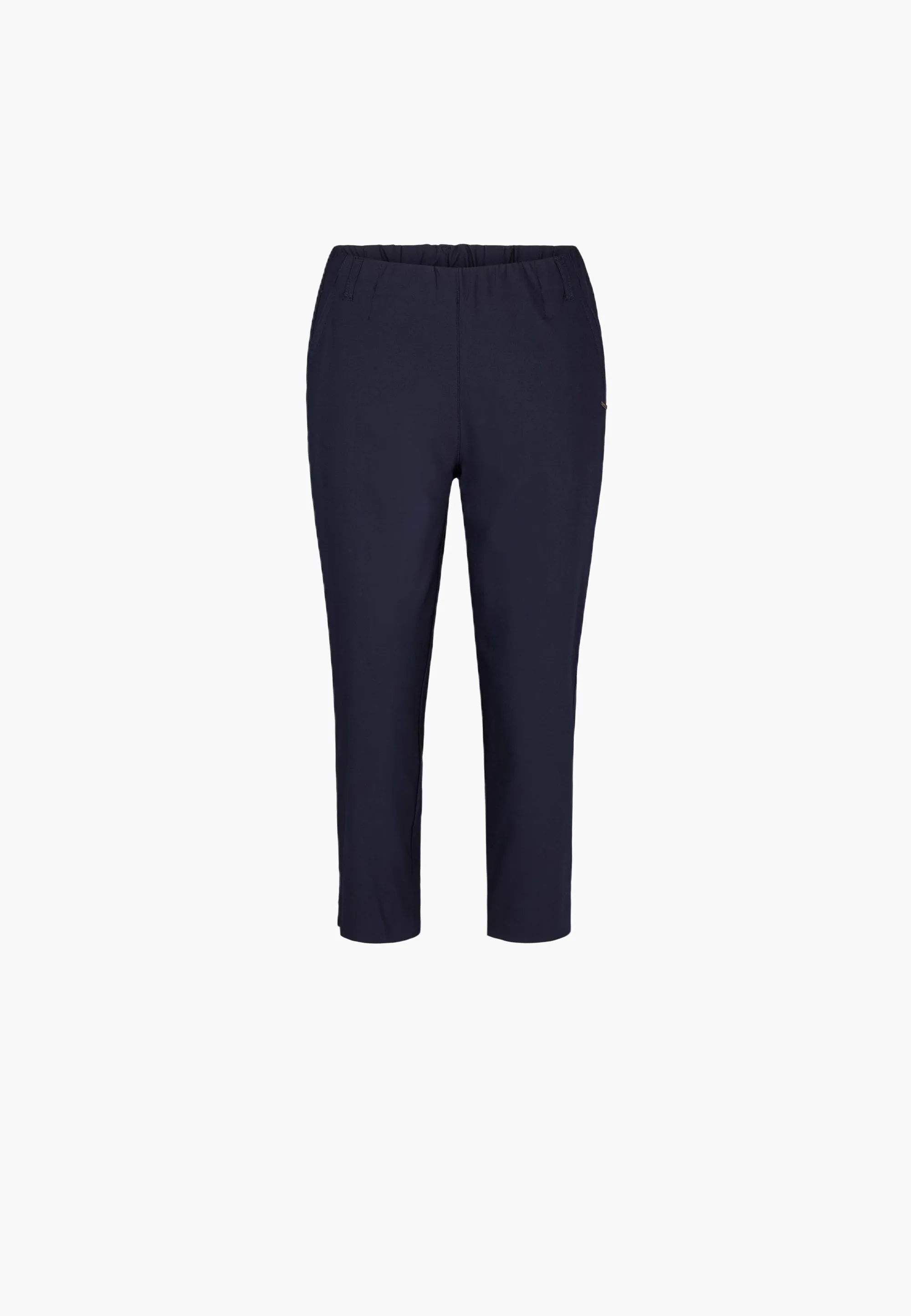 Elizabeth Slim Capri Medium Length - Navy