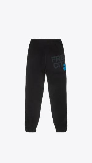 Large Sweatpant - Superblack Blue