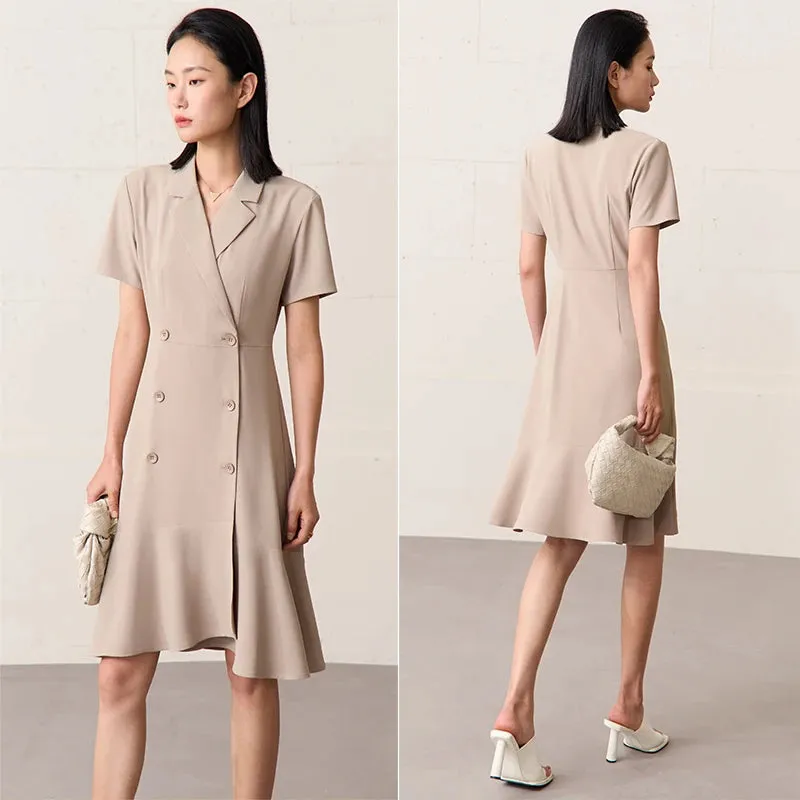 Minimalism Office Lady Dress for Women