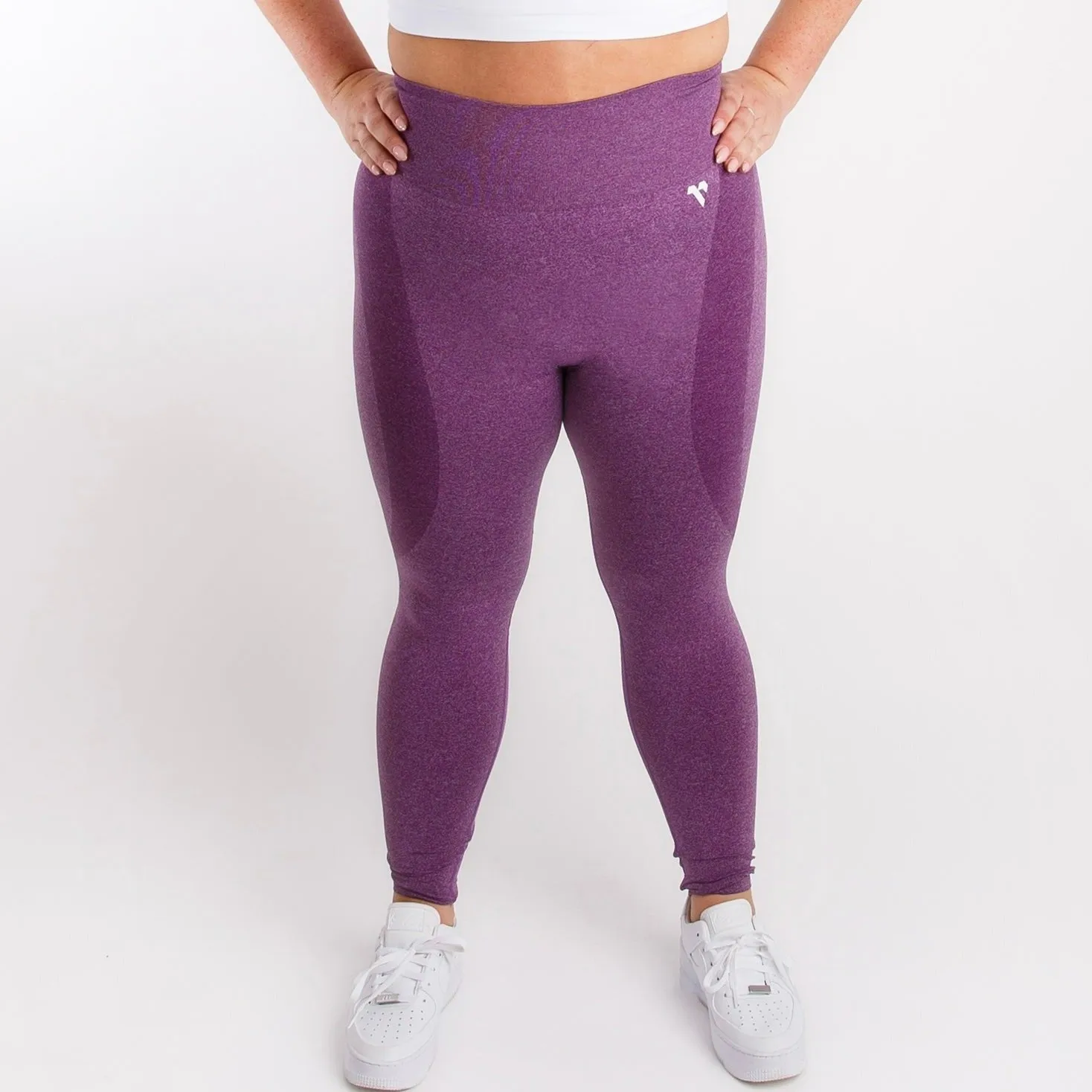 Seamless Shape Leggings- Plum