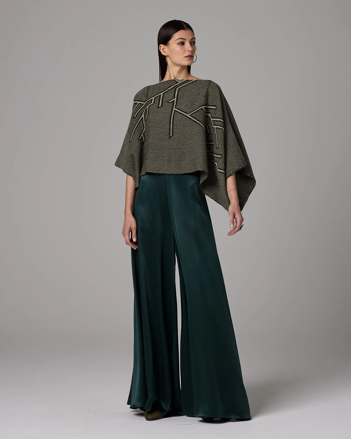 Silk Palazzo Pants - Core