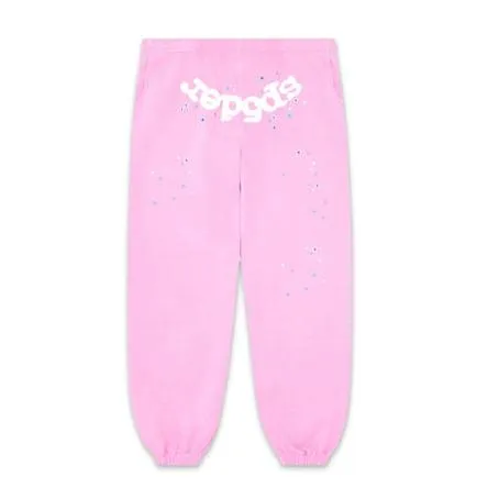 Sp5der - OG Sweatpants - Light Pink